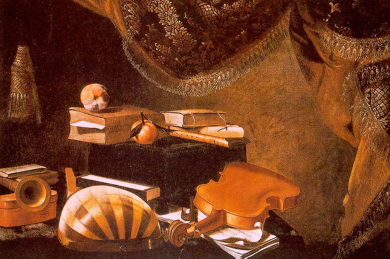 Still-Life with Musical Instruments