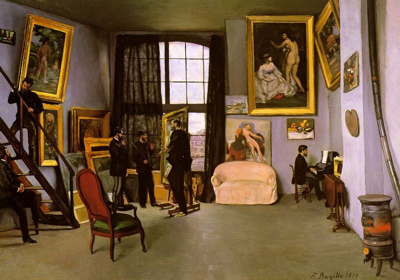 The Artist's Studio- Rue de la Condamine