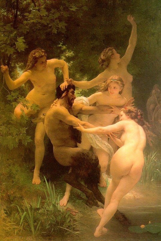 Nymphs & Satyr