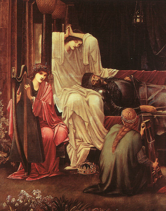 The Last Sleep of Arthur in Avalon (detail)