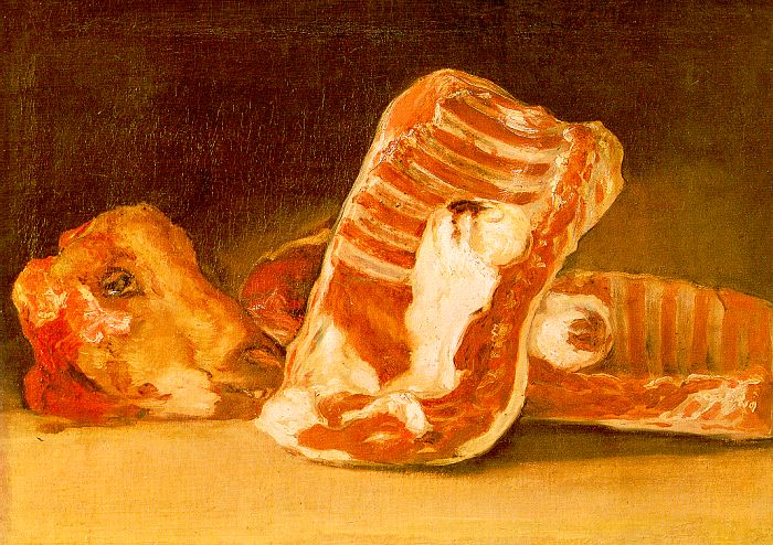 Still-Life with Sheep's Head