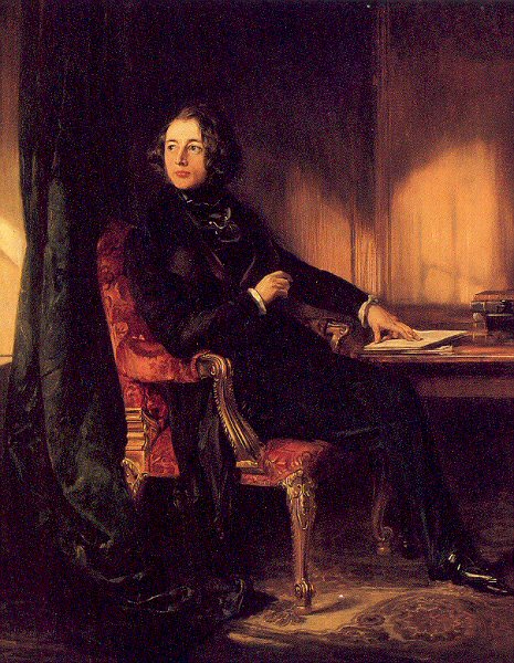 Portrait of Charles Dickens