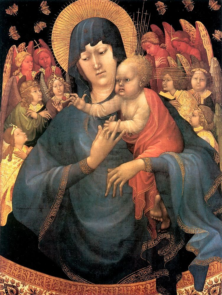 Virgin and Child with Angels