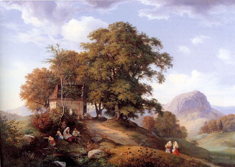 An Autumn Afternoon near Bilin in Bohemia