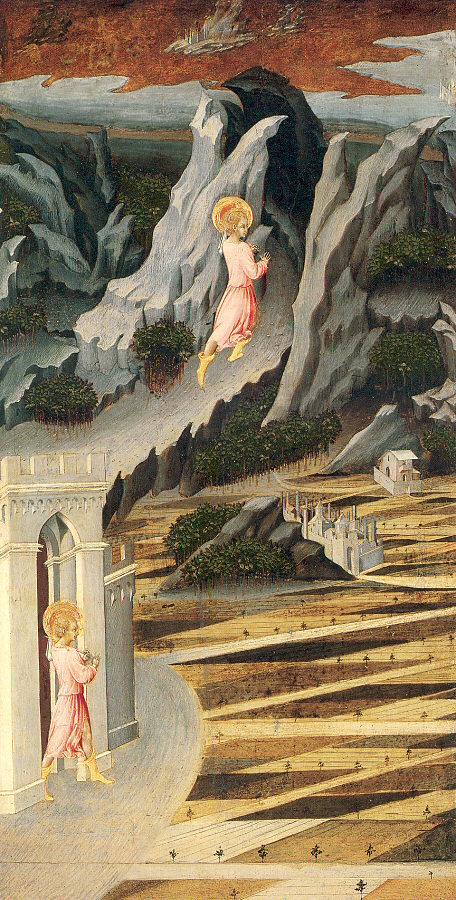 John the Baptist Entering the Wilderness