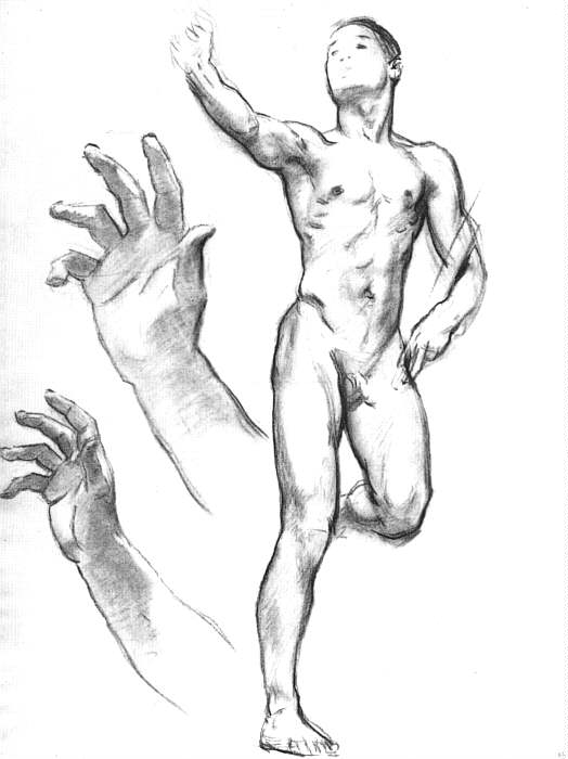 Study of the figure of Classic Art