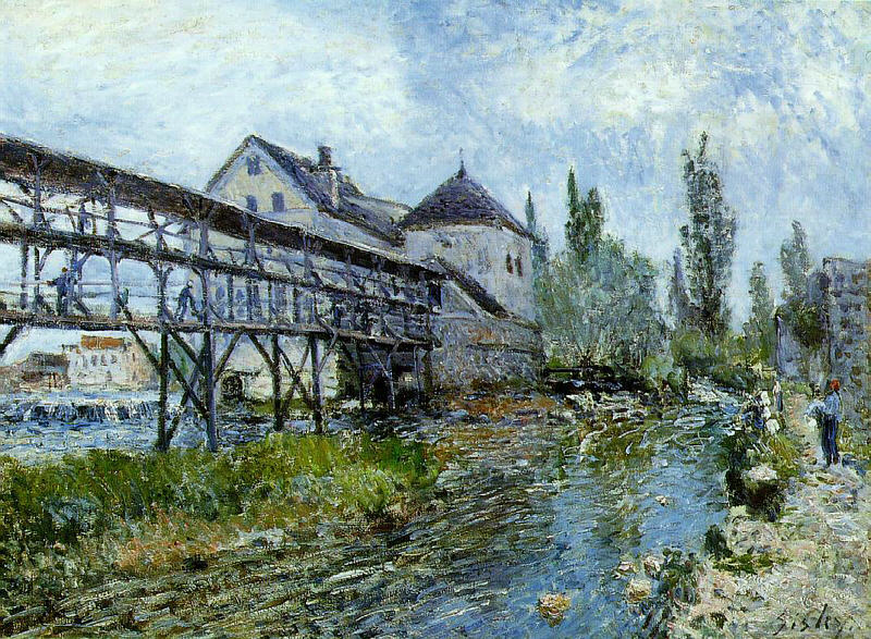 Provencher's Mill at Moret